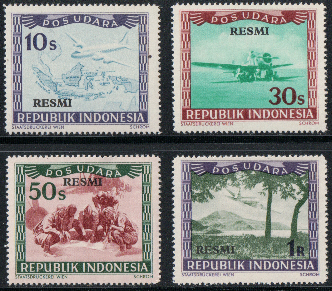  Indonesia Stamps 