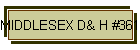 MIDDLESEX D& H #361-910