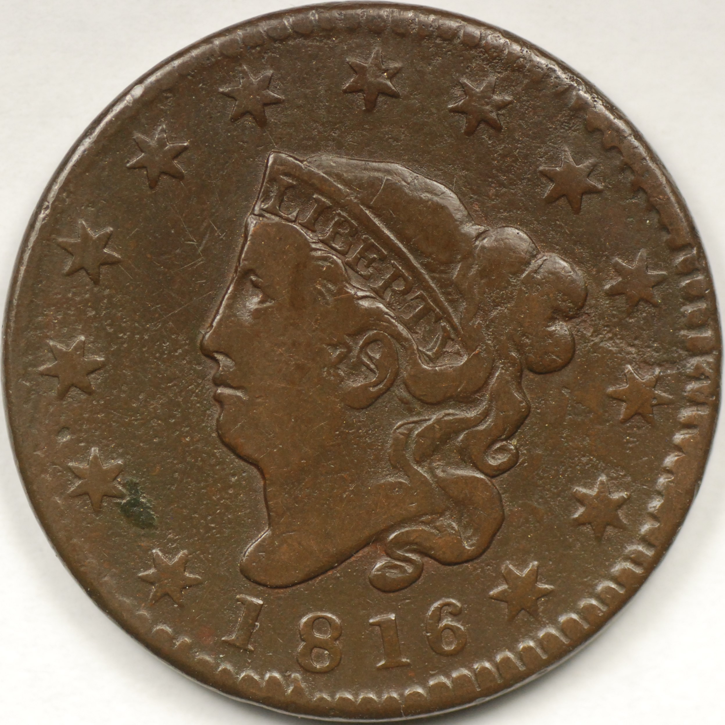 CORONET LARGE CENTS - 1816 to 1819